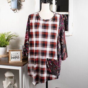 Westbound Woman Long Sleeve Top, Size 2X